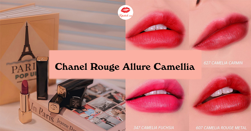 Mua Son Chanel Rouge Allure Camelia LimitedEdition 2020 Màu 347 Camelia  Fuchsia hồng fuchsia chính hãng Giá tốt